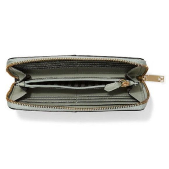 Victoria's Secret The Victoria Wallet Palm Croc Green Purse - Picture 3 of 3